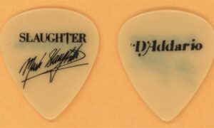 Slaughter Mark Slaughter Vintage Guitar Pick - 1995 Fear No Evil Tour