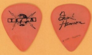 Tesla Frank Hannon Vintage Tour Guitar Pick - Stage Used