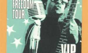 Lenny Kravitz VIP Vintage Concert Backstage Pass - 1999 Freedom Tour
