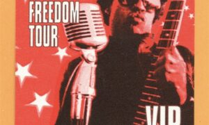 Lenny Kravitz VIP Vintage Concert Backstage Pass - 1999 Freedom Tour