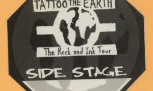 Slayer 2000 Tattoo The Earth Concert Tour Side Stage Backstage Pass
