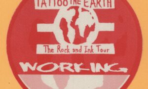 Slayer 2000 Tattoo The Earth Concert Tour Working Backstage Pass