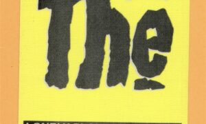 the The 1993 Lonely Planet Tour Vintage Concert Backstage Pass