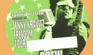 Lenny Kravitz Crew Vintage Concert Backstage Pass - 1999 Freedom Tour
