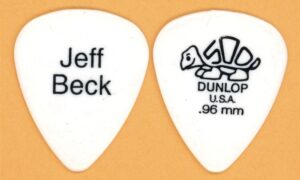 Jeff Beck Vintage Guitar Pick - 2010 Emotion & Commotion Tour