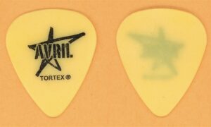 Avril Lavigne Vintage Guitar Pick - 2004 Bonez Tour - Misprint