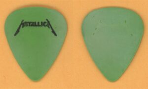 Metallica Kirk Hammit Vintage Guitar Pick - 1988 And Justic For All Tour - USED