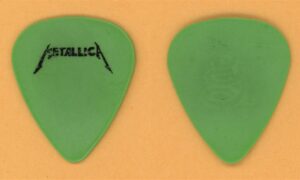 Metallica Kirk Hammit Vintage Guitar Pick - 1991 Black Album Tour - STAGE USED