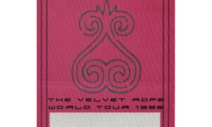 Janet Jackson 1998 The Velvet Rope Concert Tour All Access Backstage Pass