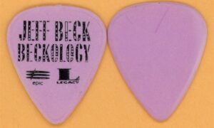 Jeff Beck Vintage Guitar Pick - 1991 Beckology Tour