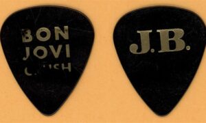 Bon Jovi JBJ Vintage Guitar Pick - 2000 Crush Tour - Stage Used