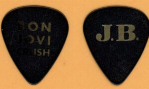 Bon Jovi JBJ Vintage Guitar Pick - 2000 Crush Tour - Stage Used