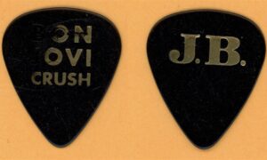 Bon Jovi JBJ Vintage Guitar Pick - 2000 Crush Tour - Stage Used
