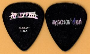 Hellyeah Tom Maxwell Vintage Guitar Pick - 2007 Tour
